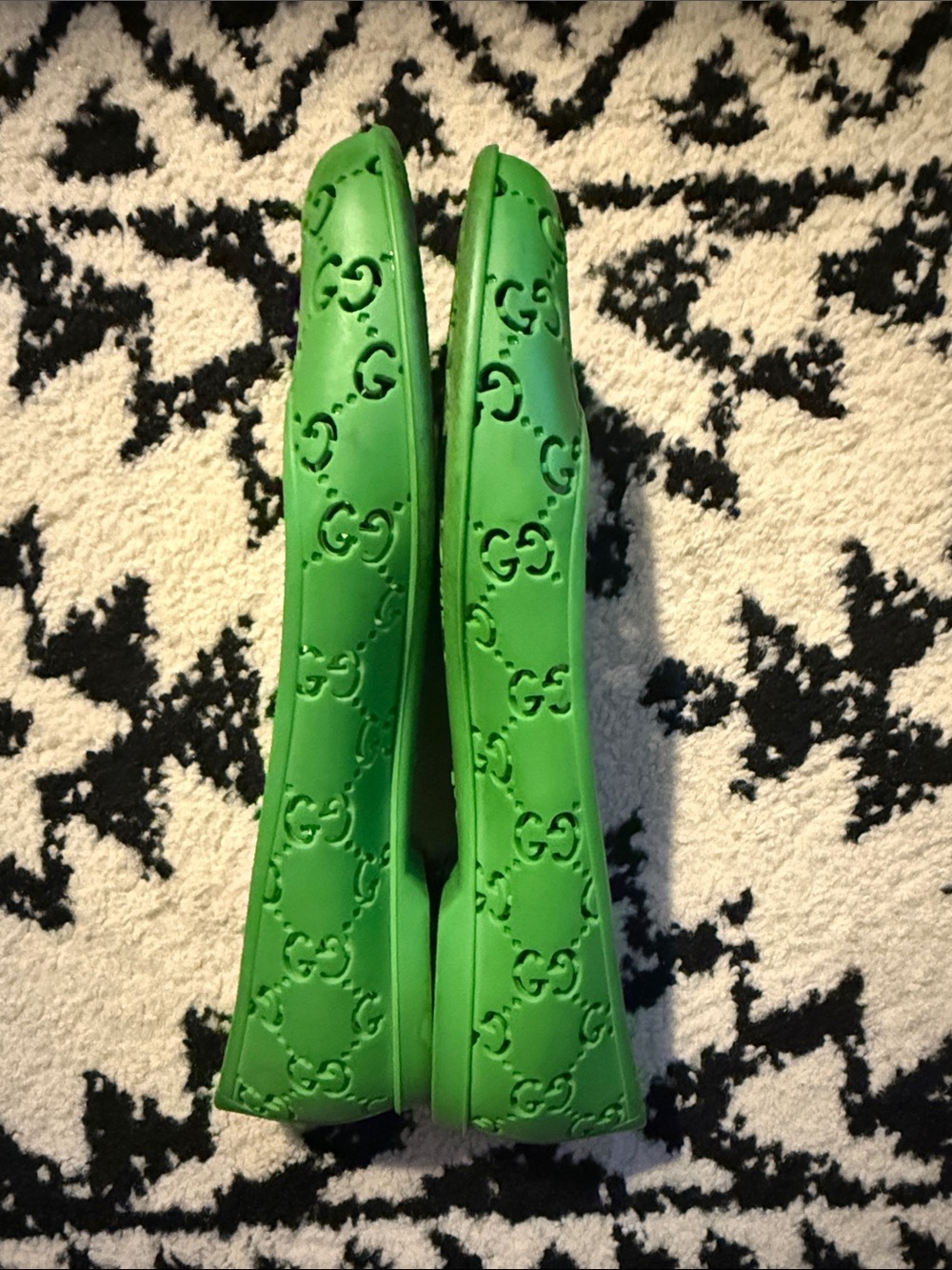 Gucci Authentic Green Ballet Flats - Picture 5 of 8